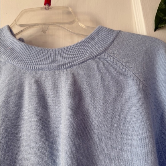 Light Blue Pullover Sweater vintage - Picture 8 of 11